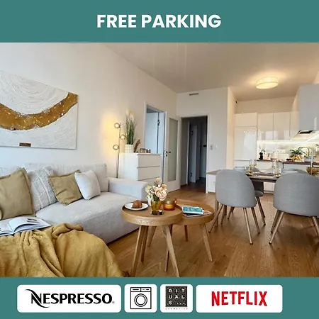 Apartament Apartino - Free Parking, Balcony, Easy Access, Metro Station, Nespresso, Netflix *